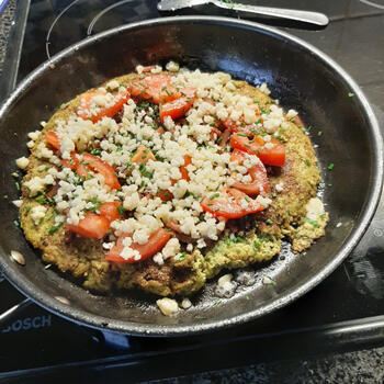 Broccoliomelet met spek en kaas 9